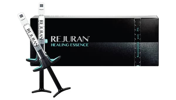 Rejuran Healer 2% Polynucleotide Skin Booster Syringes and Packaging