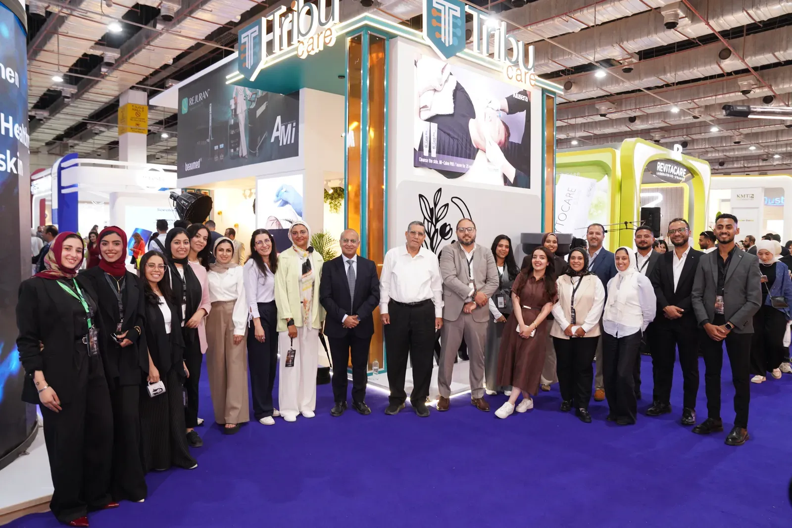 The TribuCare team at the TribuCare stand, ICCE 2026